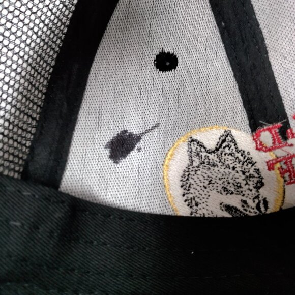 Wild Wolf Brewing Company Cap Hat Black Mesh Canvas Craft Beer Virginia Brewery - Picture 8 of 15